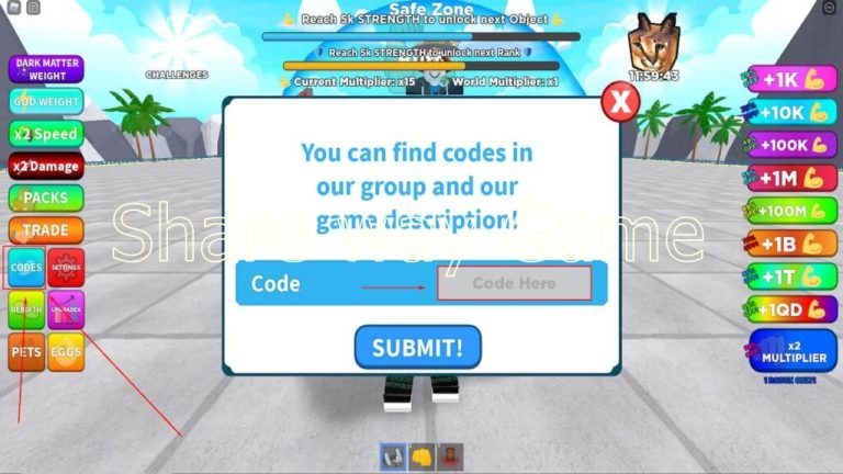 Get Strong Simulator Codes – Roblox – June 2022