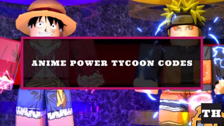 Anime Power Tycoon Codes (Sep