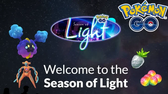 Season of Light Event Pokemon Go