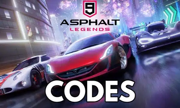 Asphalt 9 Codes MR2023