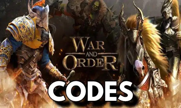 War and Order Codes MR2023